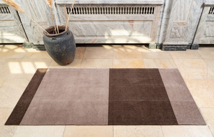 Stripes Flurteppich horizontal, Sand-brown, 90 x 200cm tica copenhagen
