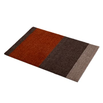 Stripes horizontal Fußabstreifer - Brown-terrakotta, 40 x 60cm - tica copenhagen