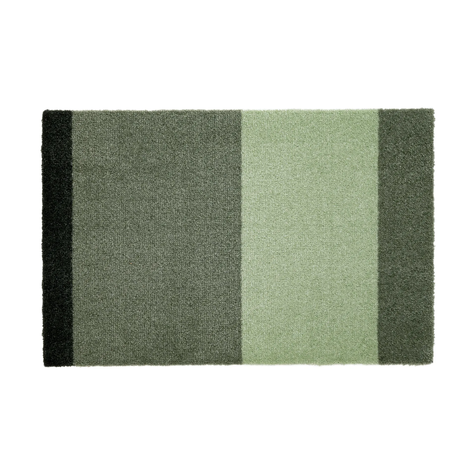 Stripes horizontal Fußabstreifer, Green, 40 x 60cm tica copenhagen