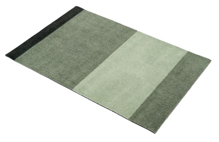 Stripes horizontal Fußabstreifer, Green, 60 x 90cm tica copenhagen