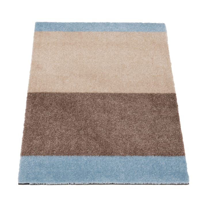 Stripes horizontal Fußabstreifer, Ivory-sand-blue, 40x60 cm tica copenhagen