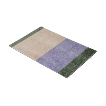 Stripes horizontal Fußabstreifer - Lilac-ivory-green, 40x60 cm - tica copenhagen