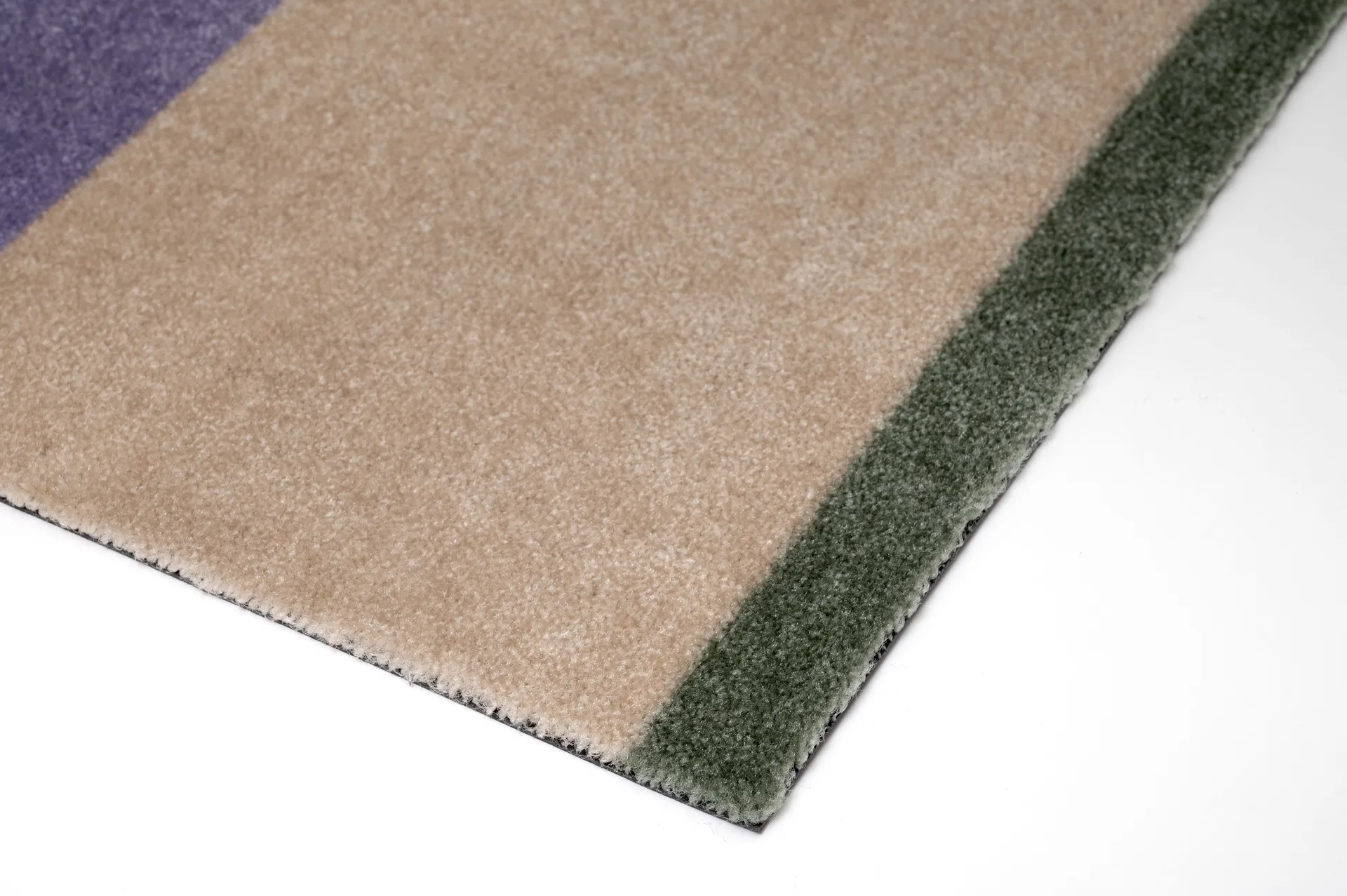 Stripes horizontal Fußabstreifer, Lilac-ivory-green, 40x60 cm tica copenhagen