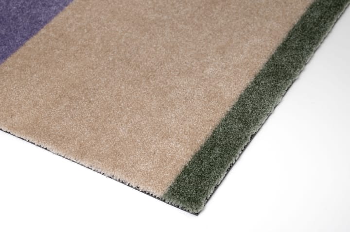 Stripes horizontal Fußabstreifer, Lilac-ivory-green, 40x60 cm tica copenhagen