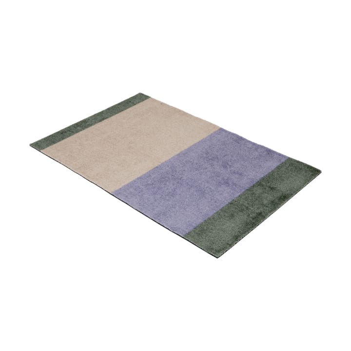 Stripes horizontal Fußabstreifer, Lilac-ivory-green, 60x90 cm tica copenhagen