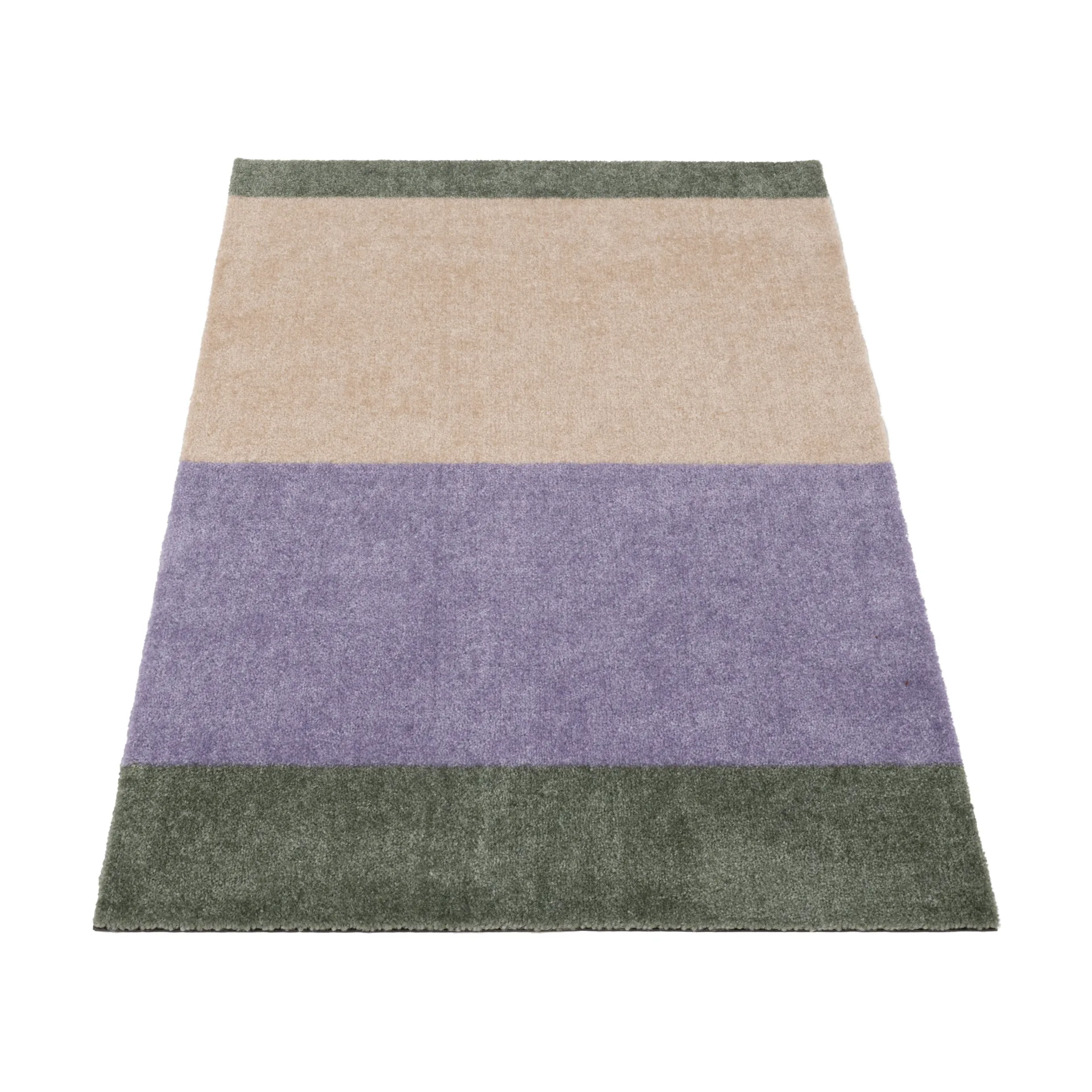 Stripes horizontal Fußabstreifer, Lilac-ivory-green, 60x90 cm tica copenhagen