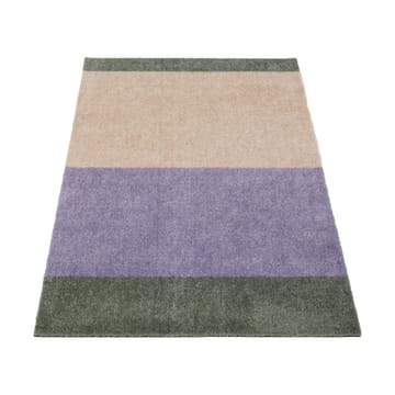 Stripes horizontal Fußabstreifer - Lilac-ivory-green, 60x90 cm - tica copenhagen