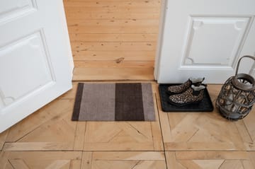 Stripes horizontal Fußabstreifer - Sand-brown, 40 x 60cm - tica copenhagen