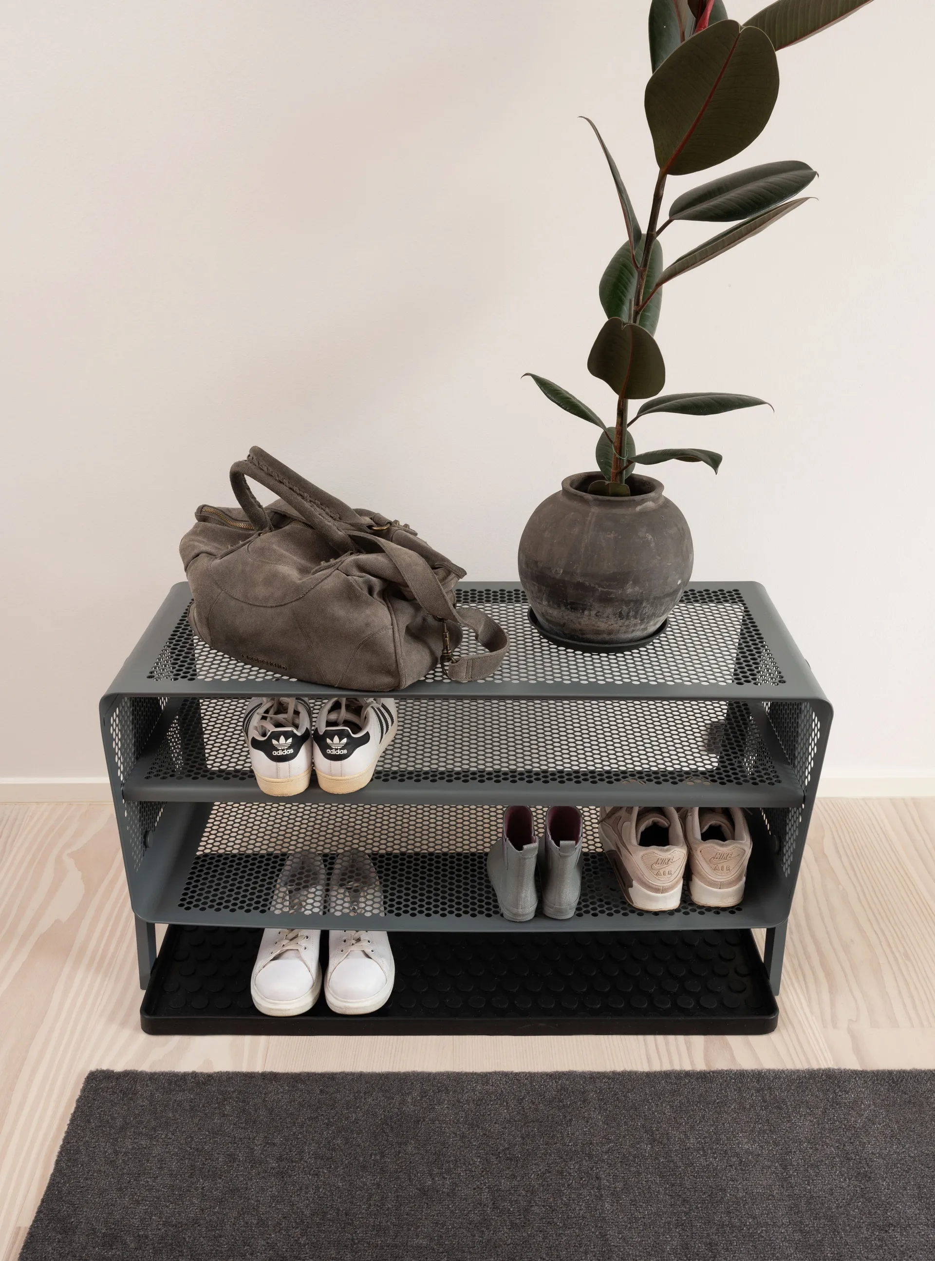 Tica Rack Floor large Regal, Steelgrey tica copenhagen