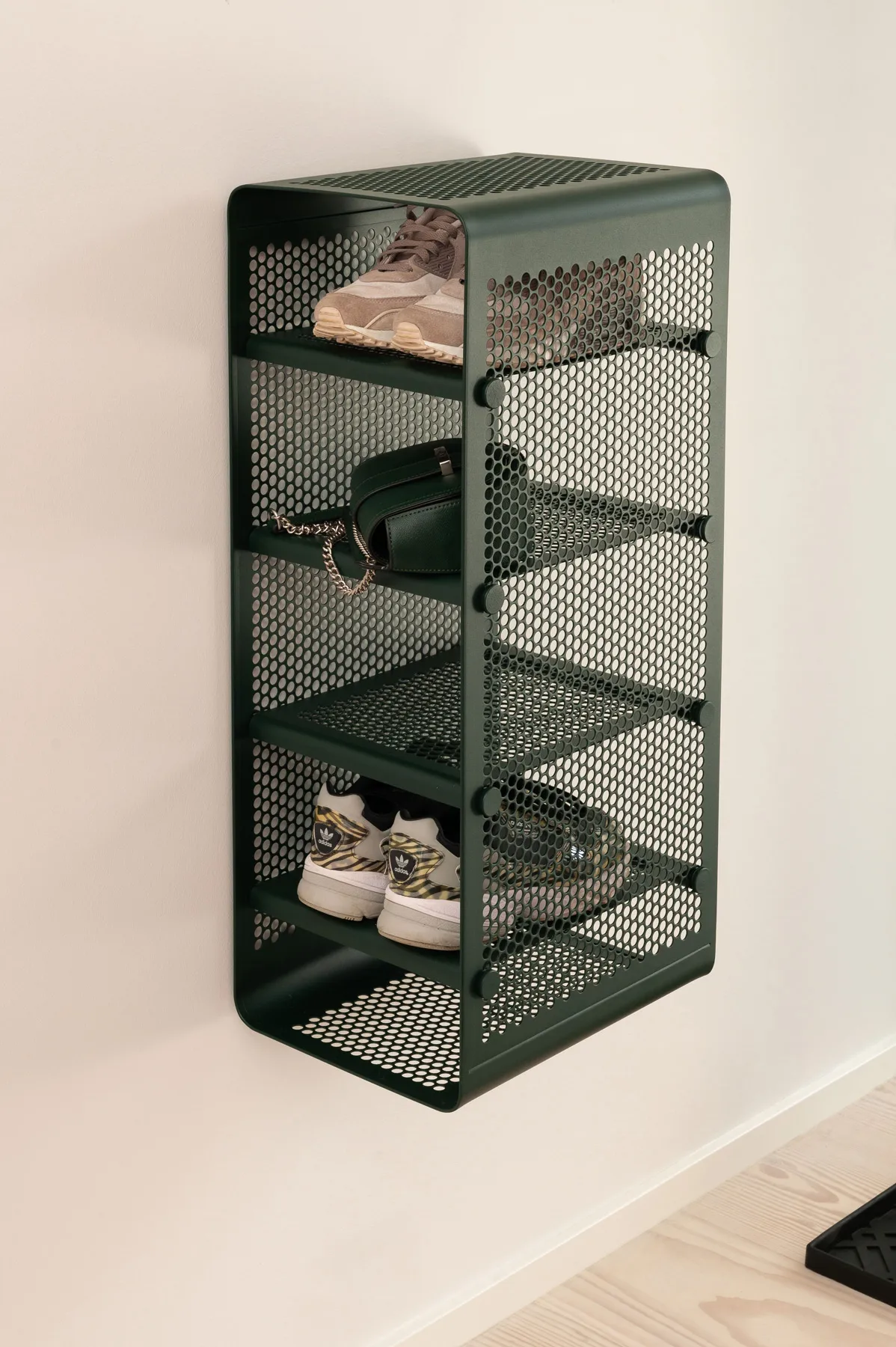Tica Rack Wall Wandregal, Dark green tica copenhagen