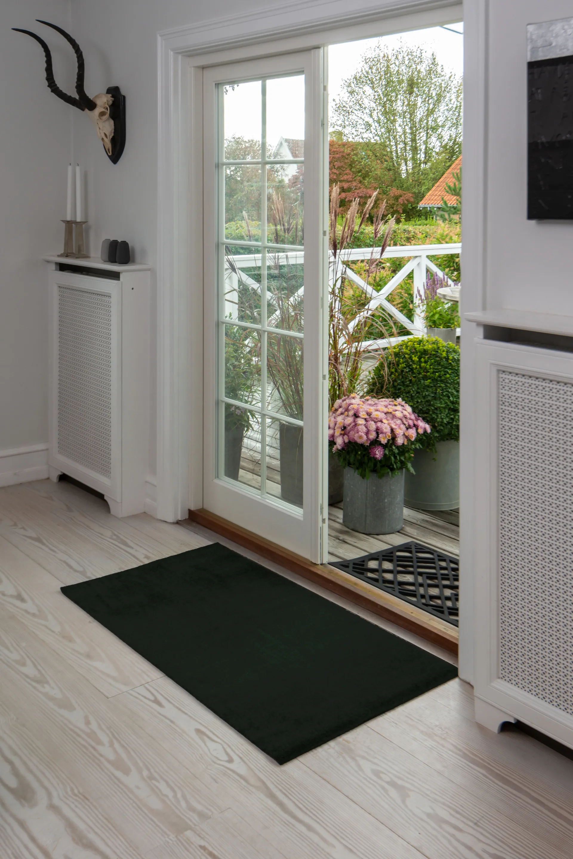 Unicolor Flurteppich, Black, 67 x 120cm tica copenhagen