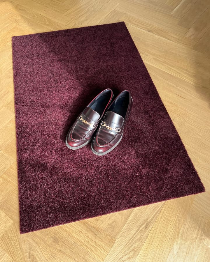 Unicolor Flurteppich, Bordeaux, 67x120 cm tica copenhagen