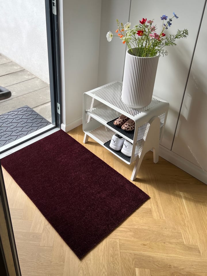 Unicolor Flurteppich, Bordeaux, 67x120 cm tica copenhagen