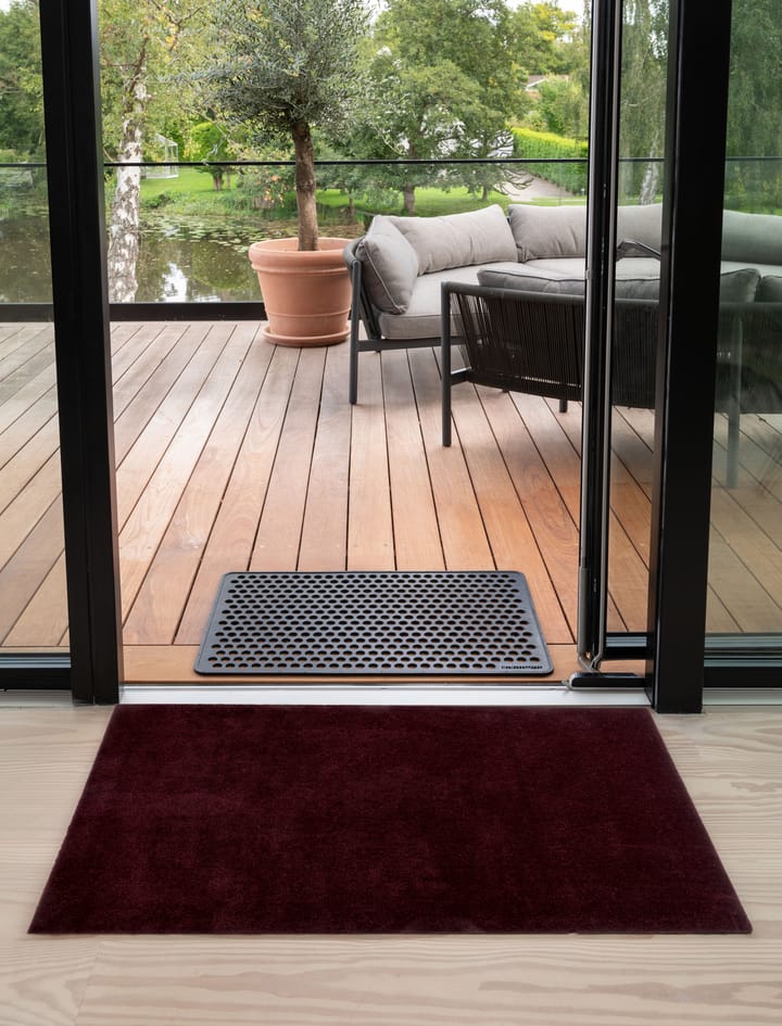 Unicolor Flurteppich, Bordeaux, 90x130 cm tica copenhagen