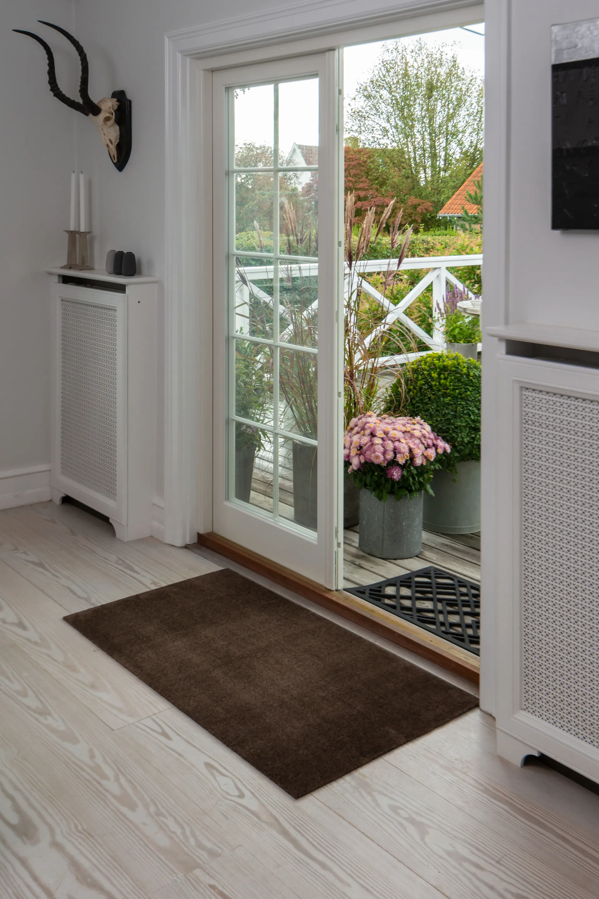 Unicolor Flurteppich, Brown, 67 x 120cm tica copenhagen