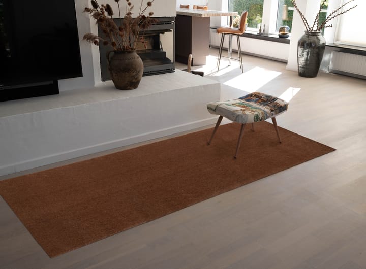 Unicolor Flurteppich, Cognac, 100x300 cm tica copenhagen