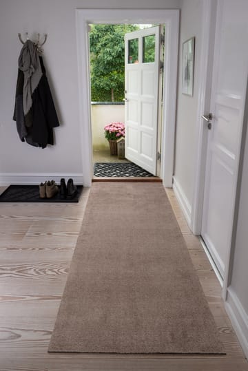 Unicolor Flurteppich - Sand, 90 x 200cm - tica copenhagen