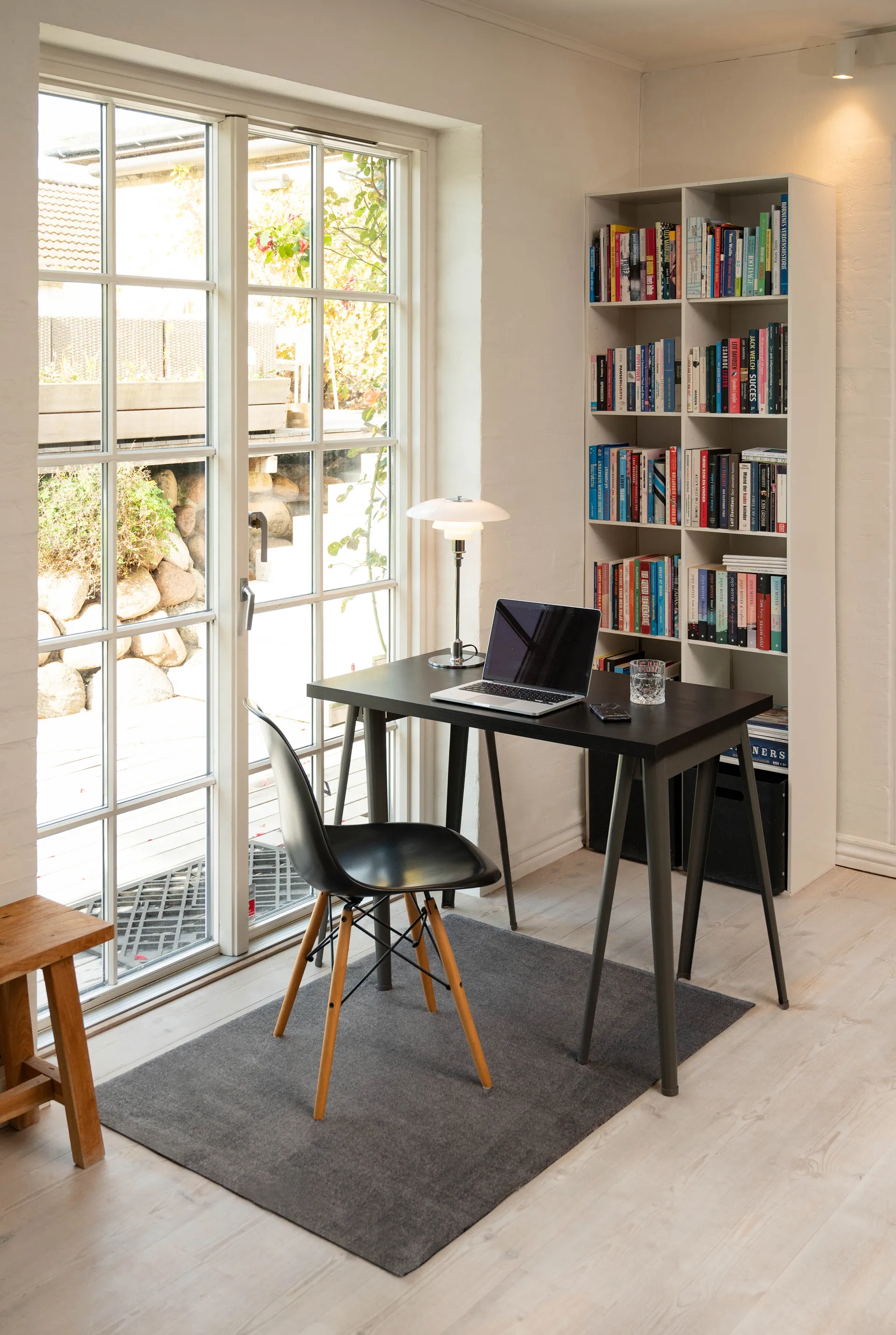 Unicolor Flurteppich, Steelgrey, 90 x 130cm tica copenhagen