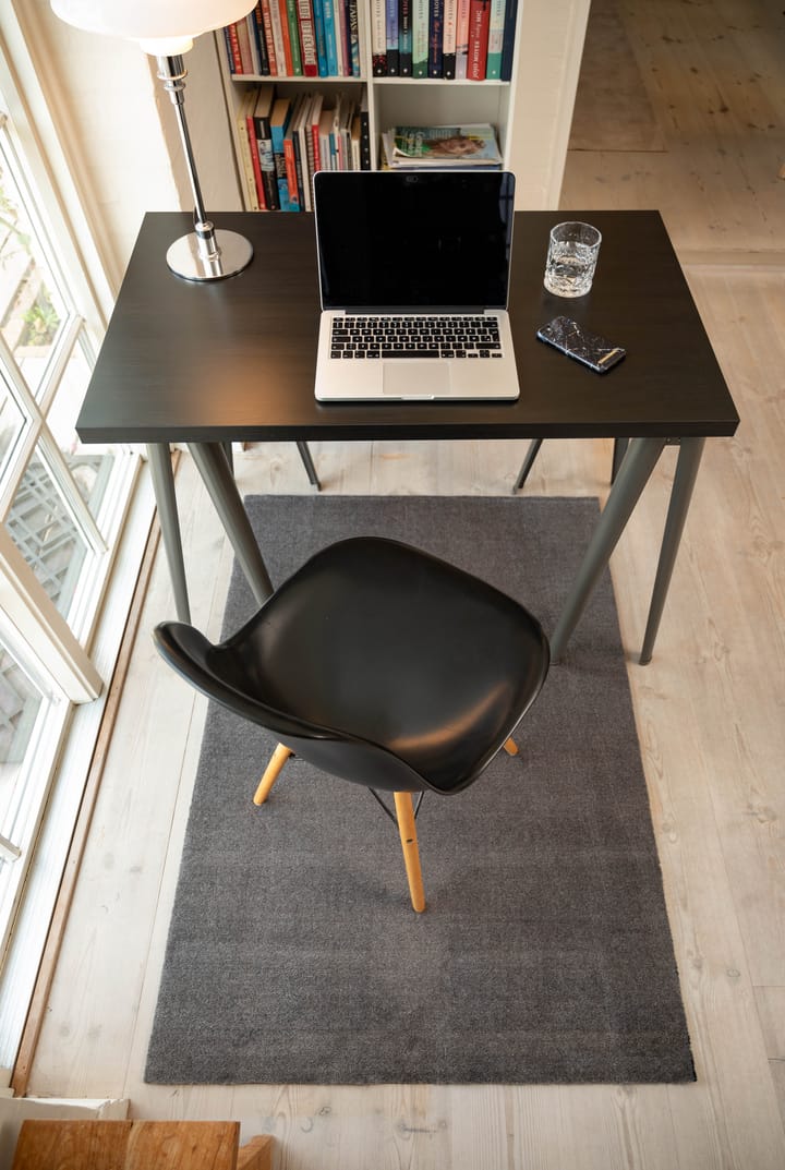 Unicolor Flurteppich, Steelgrey, 90 x 130cm tica copenhagen