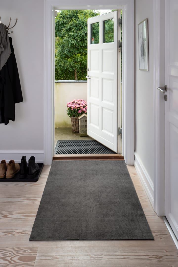 Unicolor Flurteppich, Steelgrey, 90 x 130cm tica copenhagen