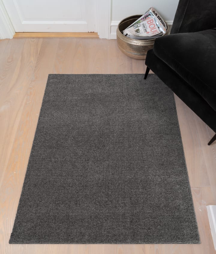 Unicolor Flurteppich, Steelgrey, 90 x 130cm tica copenhagen