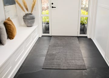 Unicolor Flurteppich - Steelgrey, 90 x 200cm - tica copenhagen