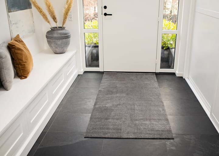Unicolor Flurteppich, Steelgrey, 90 x 200cm tica copenhagen