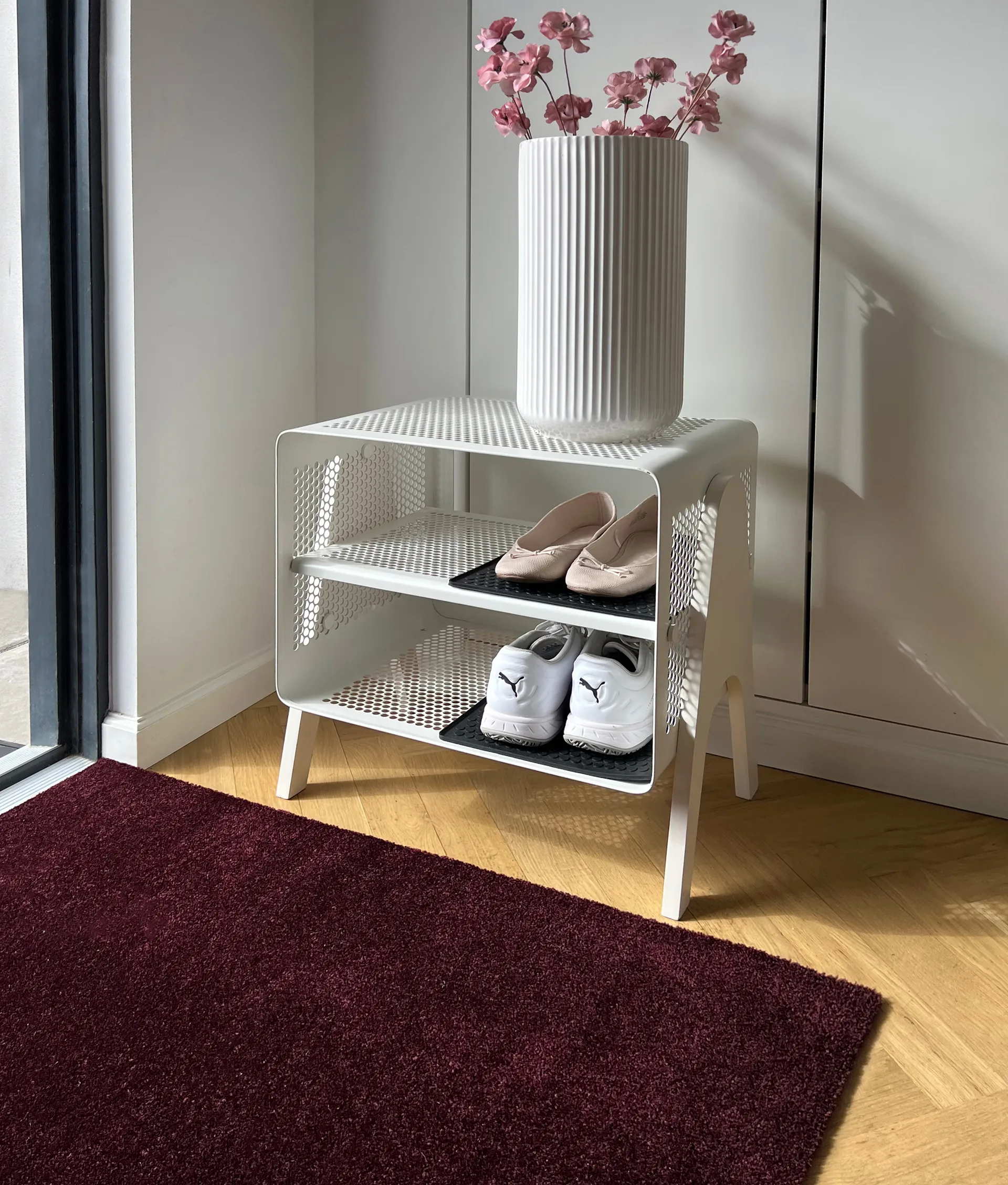 Unicolor Fußabstreifer, Bordeaux, 60x90 cm tica copenhagen