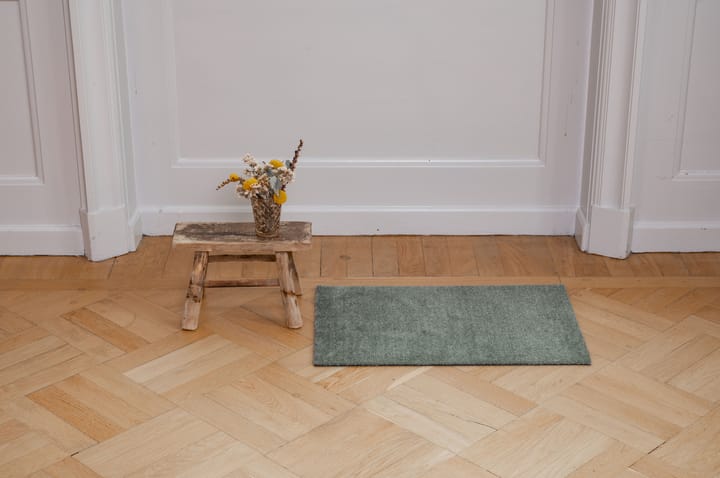Unicolor Fußabstreifer, Dusty green, 40 x 60cm tica copenhagen