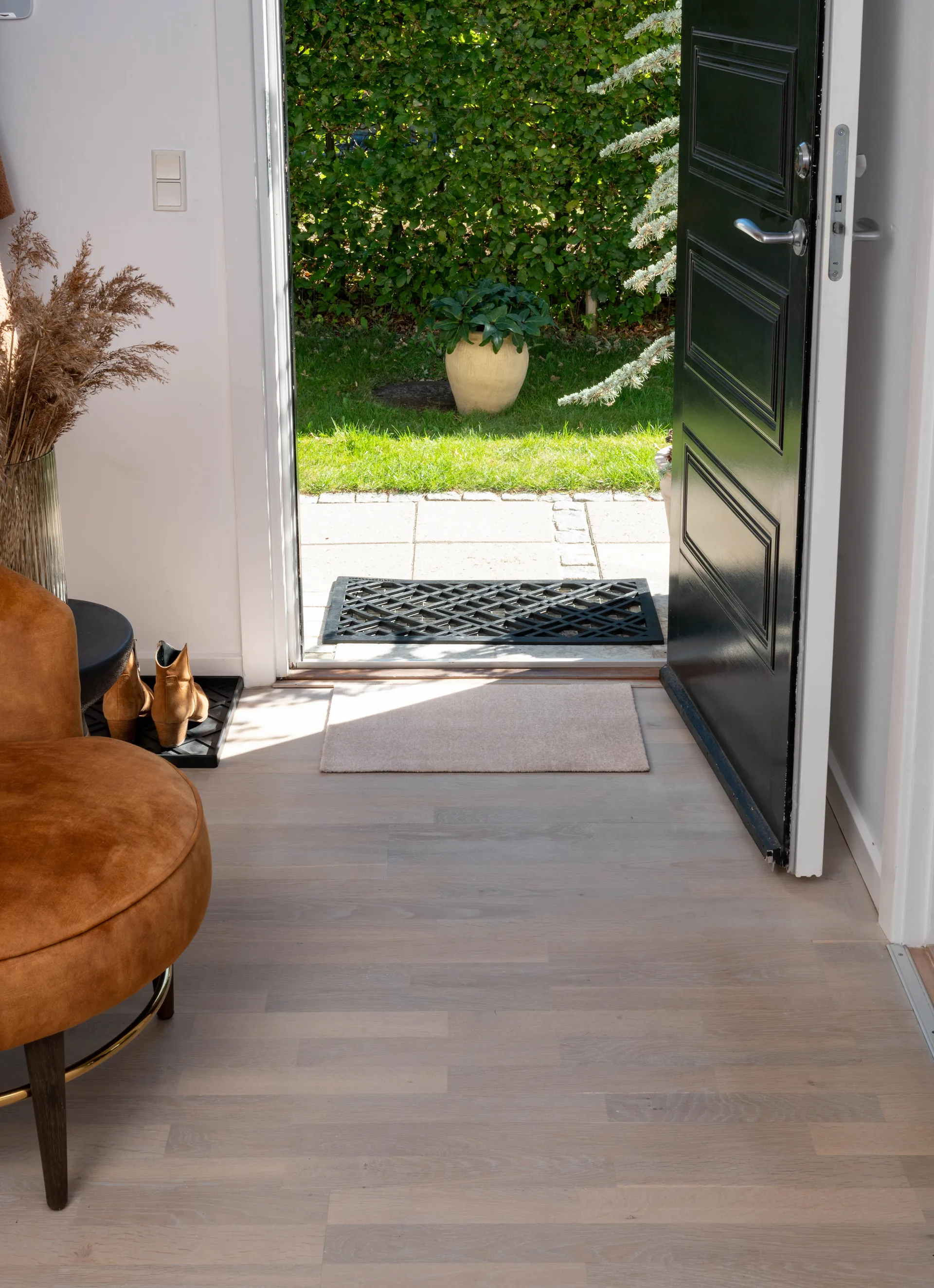 Unicolor Fußabstreifer, Ivory, 40 x 60cm tica copenhagen