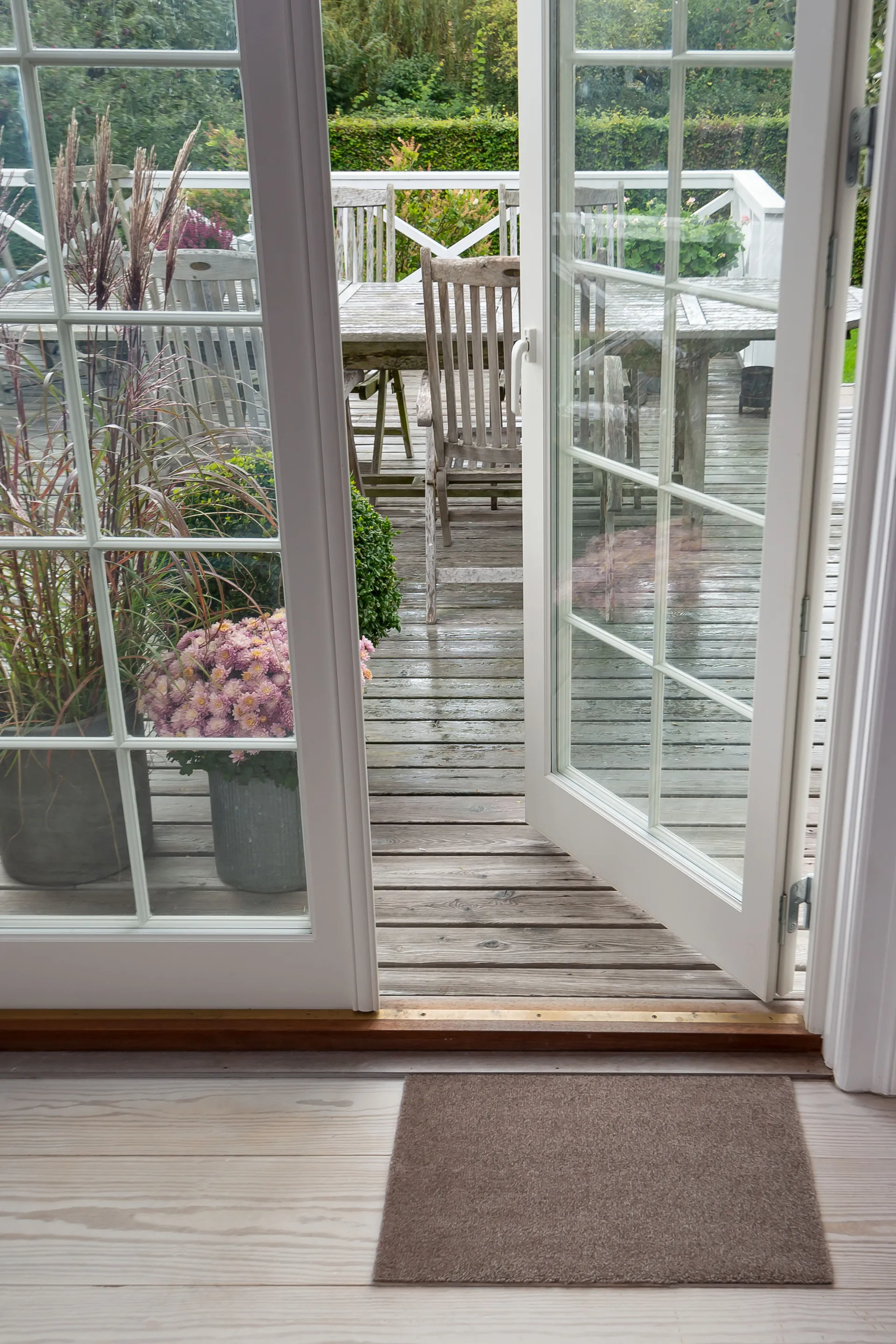 Unicolor Fußabstreifer, Sand, 40 x 60cm tica copenhagen