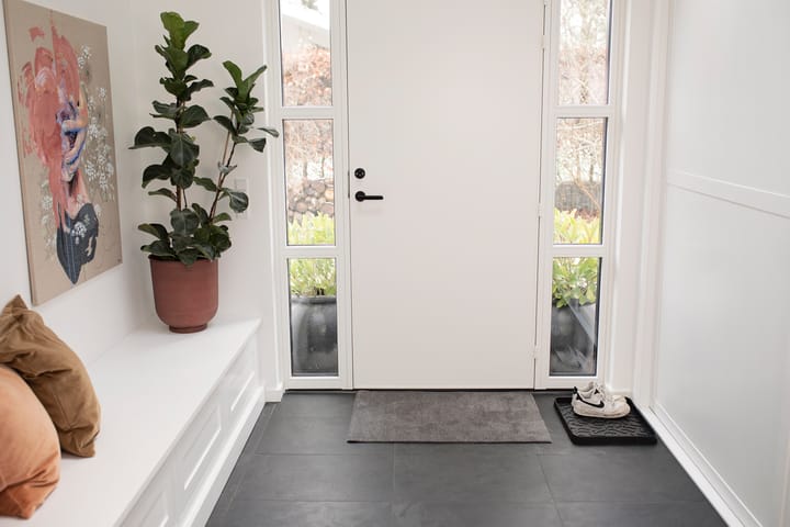Unicolor Fußabstreifer, Steelgrey, 60 x 90cm tica copenhagen