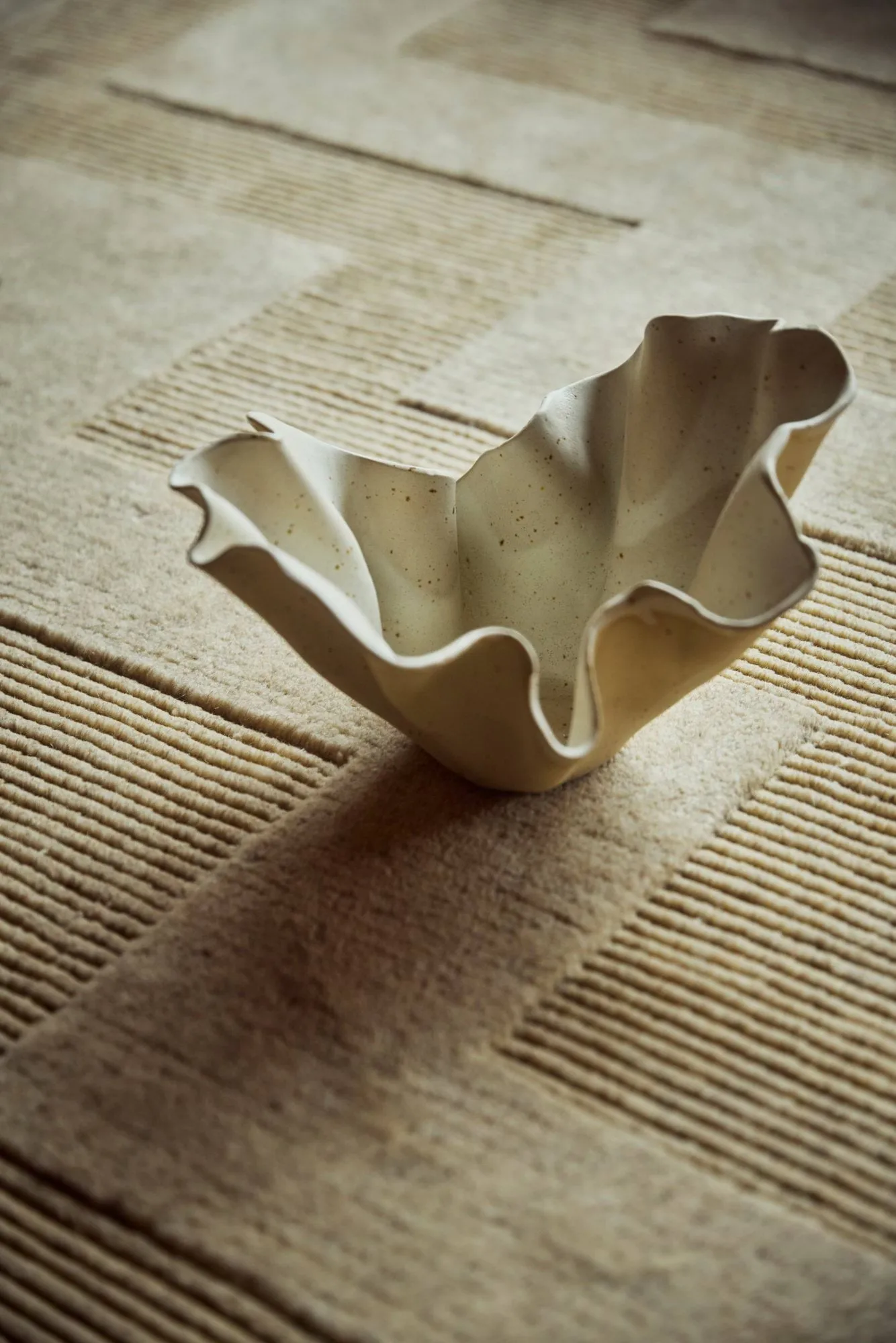 Amnell Skulptur, Beige, 29x18 cm Tinted