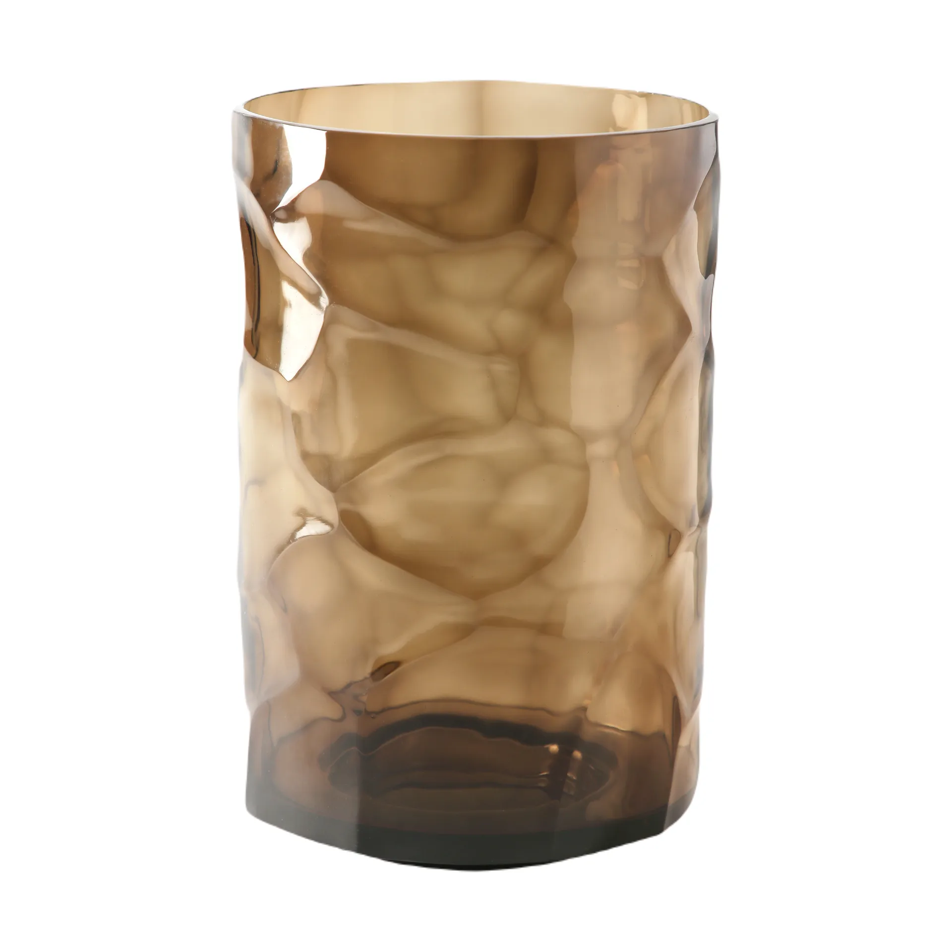 Aurell Vase Ø20x32 cm, Brown Tinted