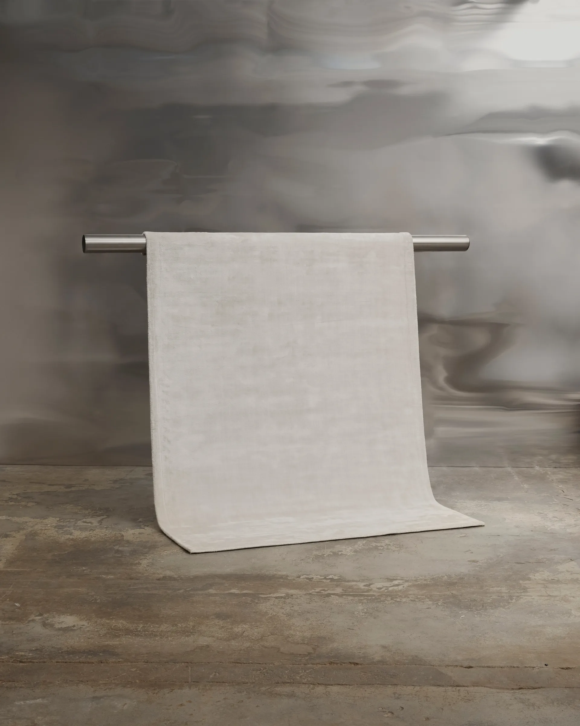 Backfjall Teppich Viskose 200x300 cm, Offwhite Tinted