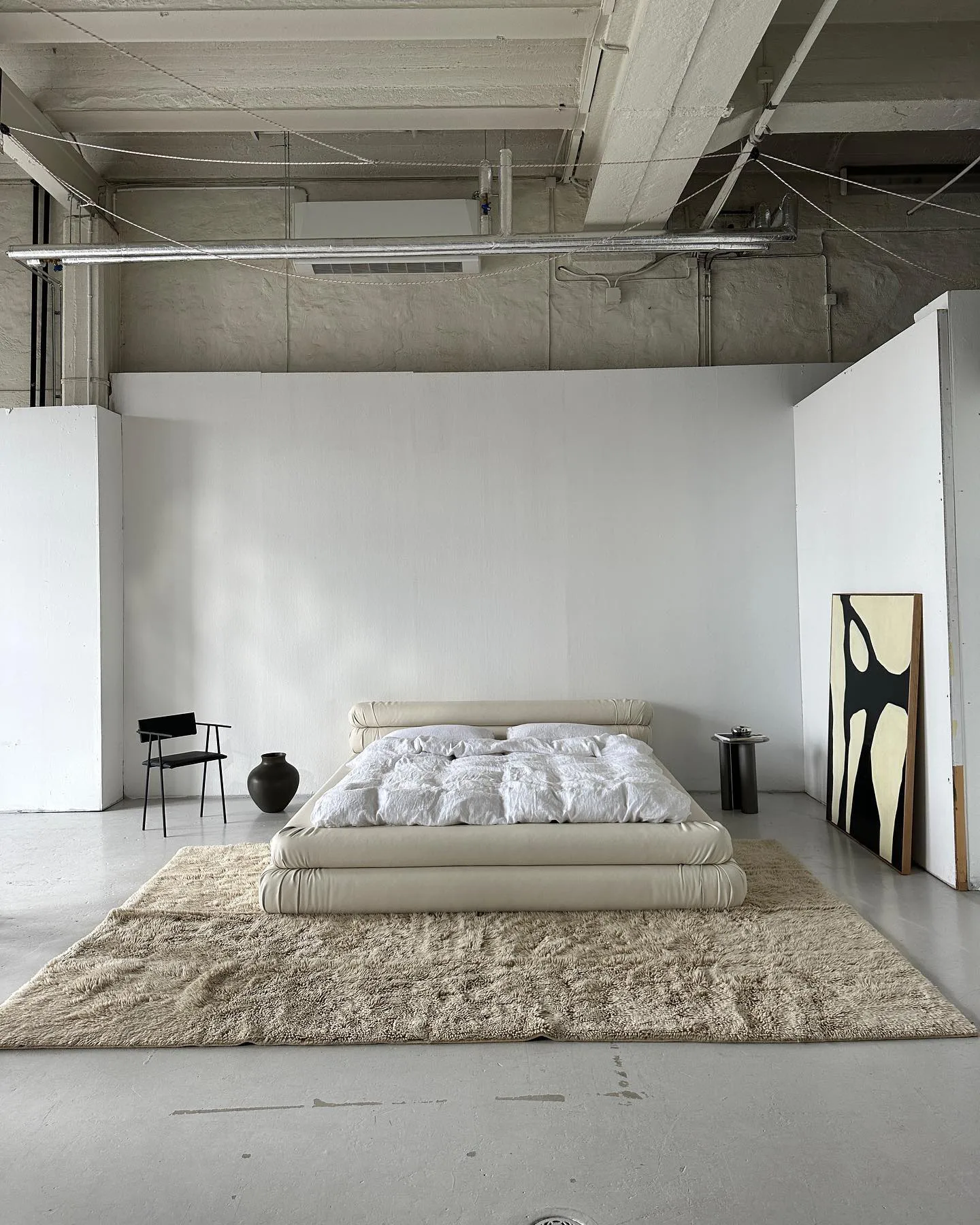 Bergius Wollteppich 200x300 cm, Beige Tinted