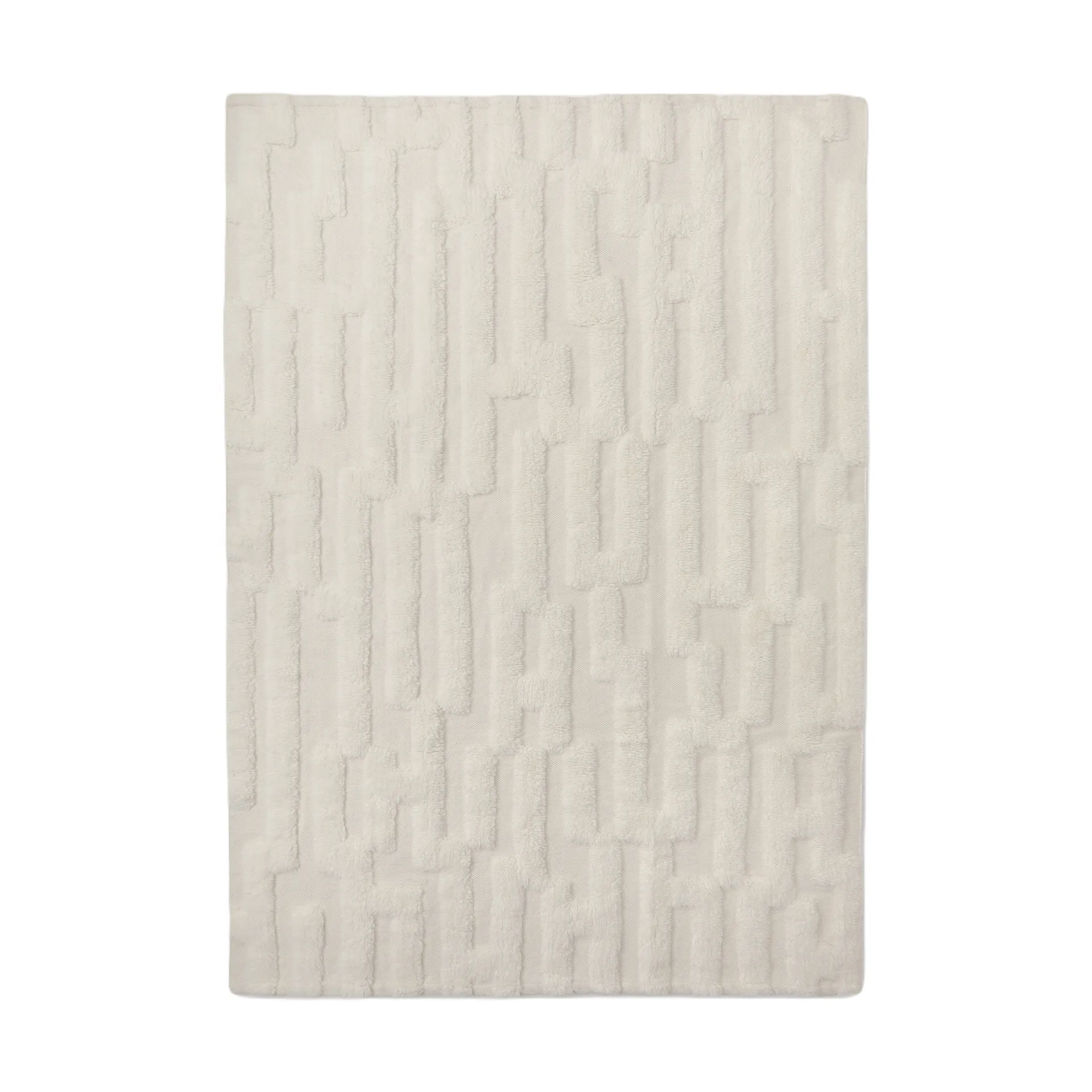 Bielke Wollteppich 160x230 cm, Offwhite Tinted