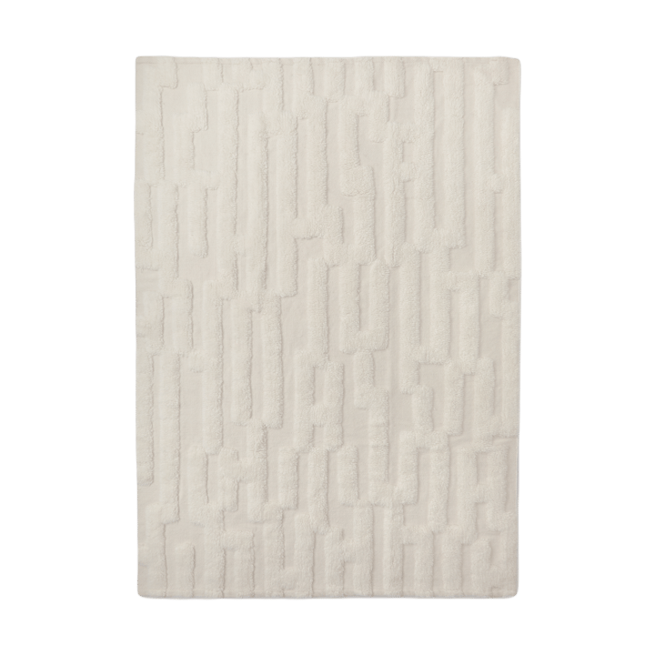Bielke Wollteppich 160x230 cm - Offwhite - Tinted