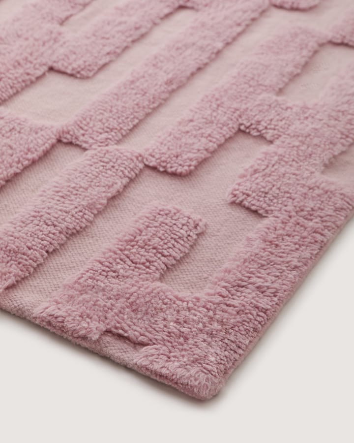 Bielke Wollteppich 190x290 cm - Pink - Tinted