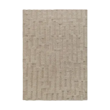 Bielke Wollteppich 200x300 cm - Beige-melange - Tinted