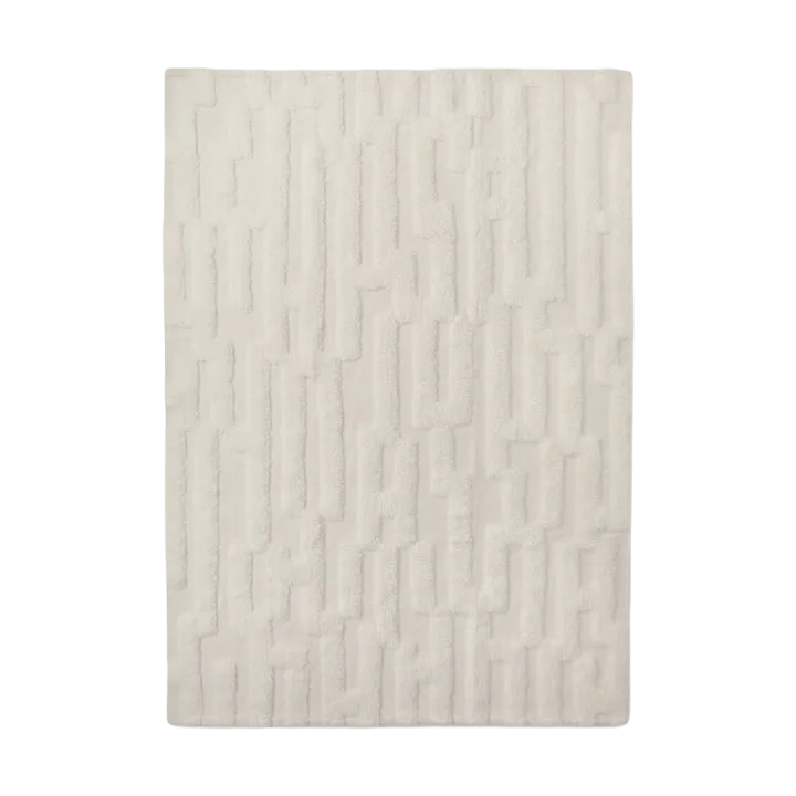 Bielke Wollteppich 200x300 cm - Offwhite - Tinted