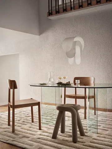 Bielke Wollteppich 200x300 cm - Offwhite - Tinted