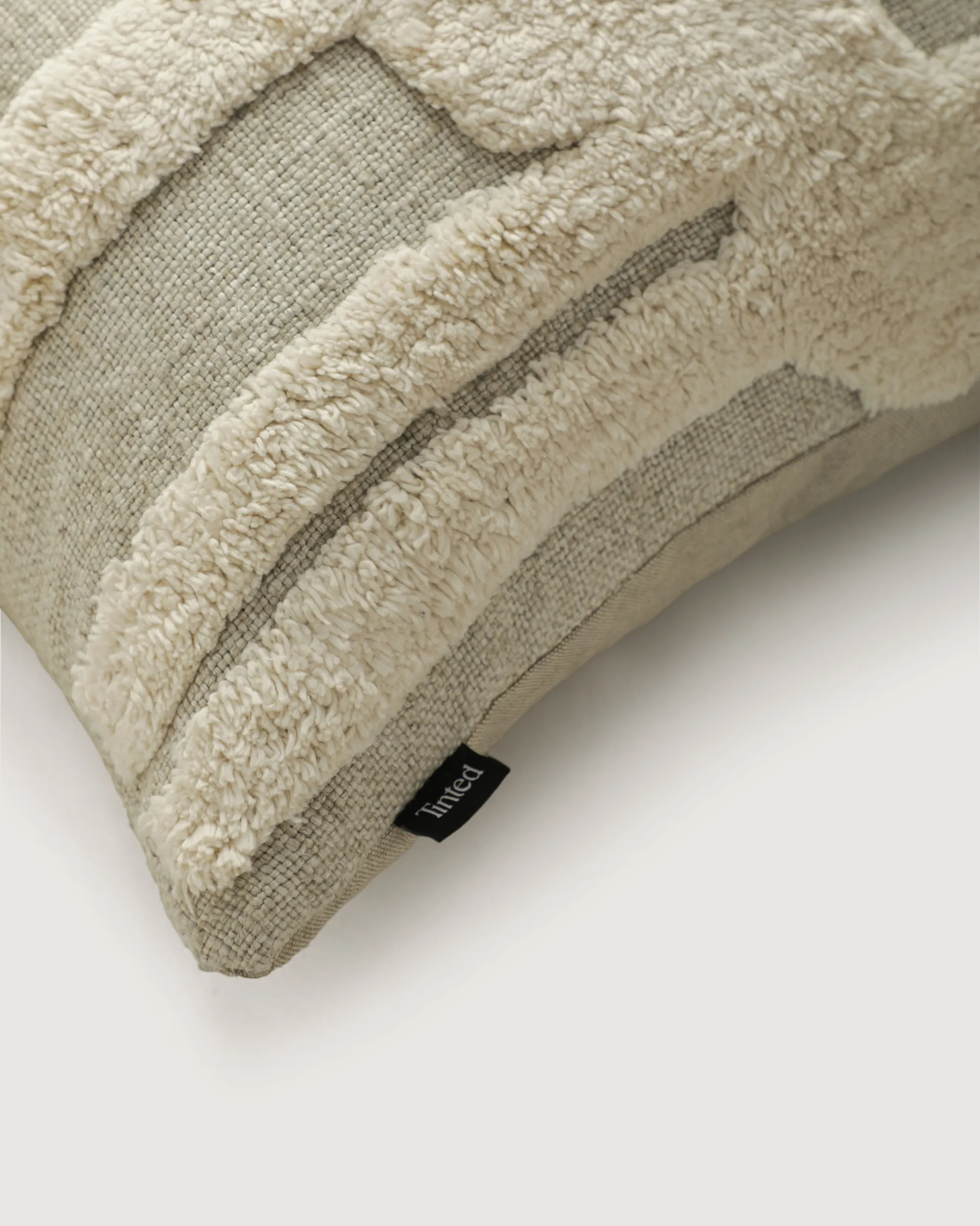 Eksand Kissen 50x50 cm, Offwhite Tinted