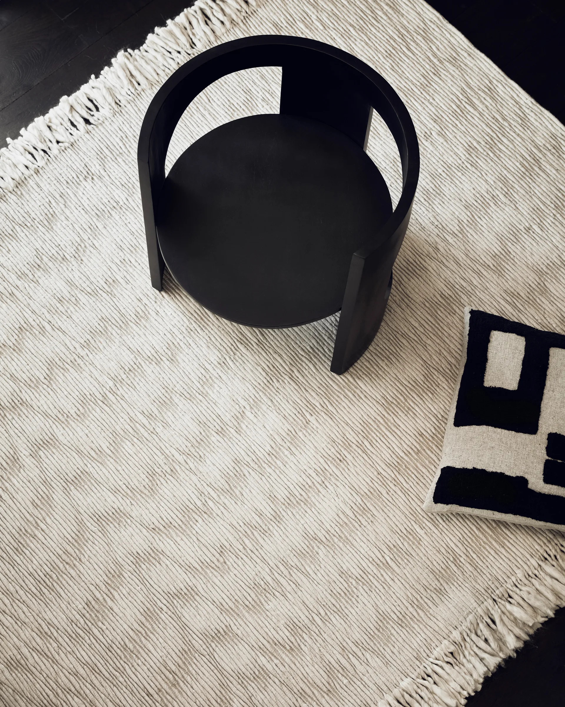 Fagerlund Wollteppich 200x300 cm, Beige-offwhite Tinted