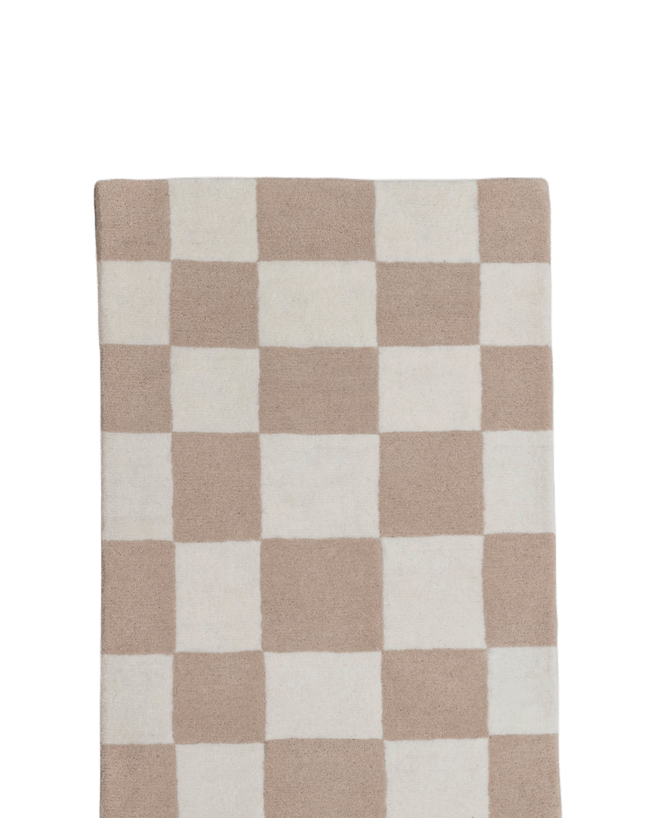 Hafstrom Flurteppich Wolle 80x250 cm, Beige-white Tinted