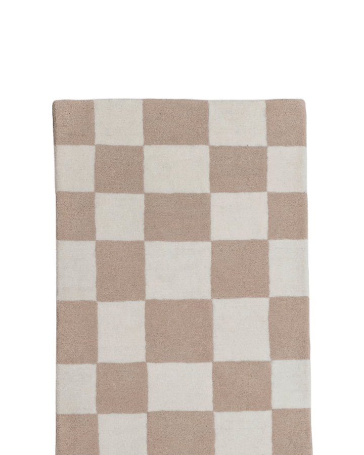 Hafstrom Flurteppich Wolle 80x300 cm - Beige-white - Tinted