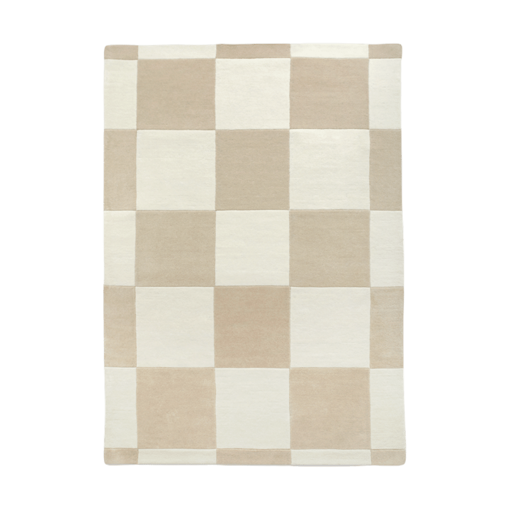 Hafstrom Wollteppich 170x240 cm - Beige-white - Tinted