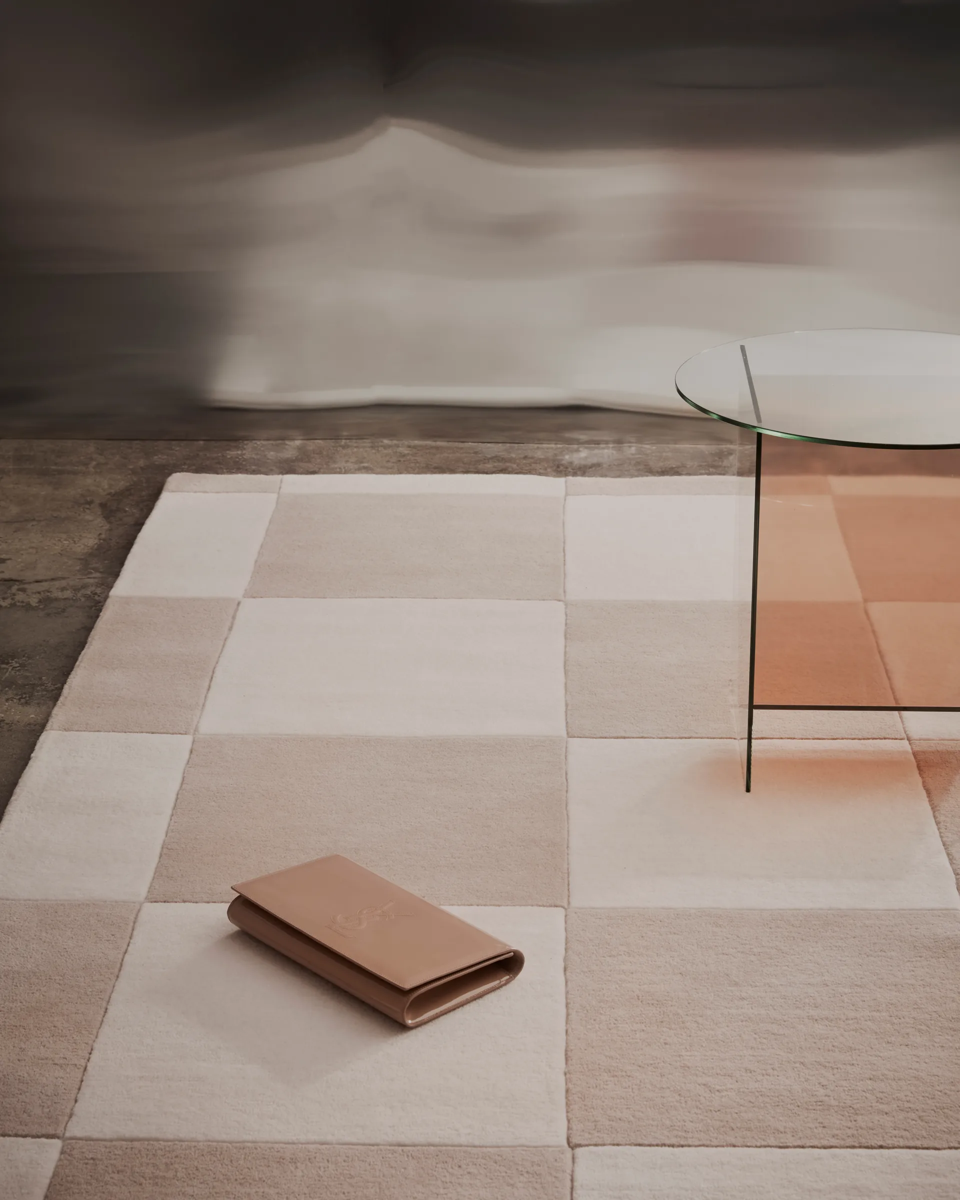 Hafstrom Wollteppich 170x240 cm, Beige-white Tinted