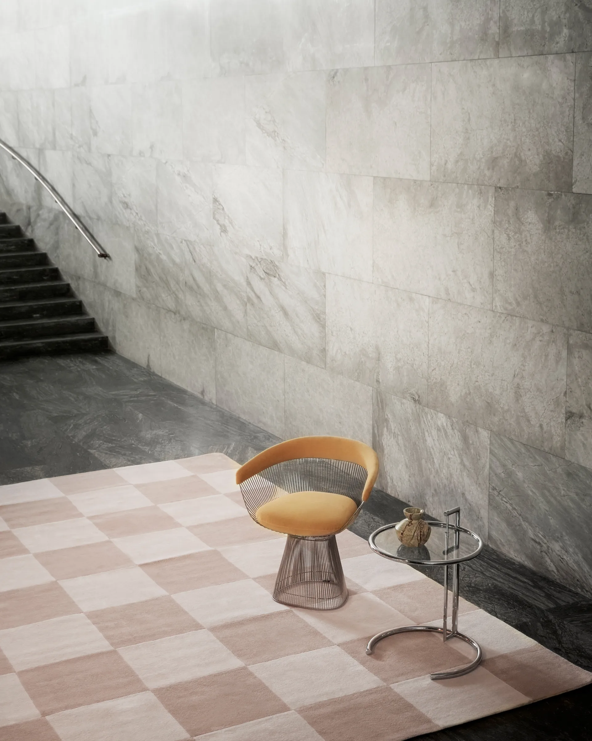 Hafstrom Wollteppich 170x240 cm, Beige-white Tinted