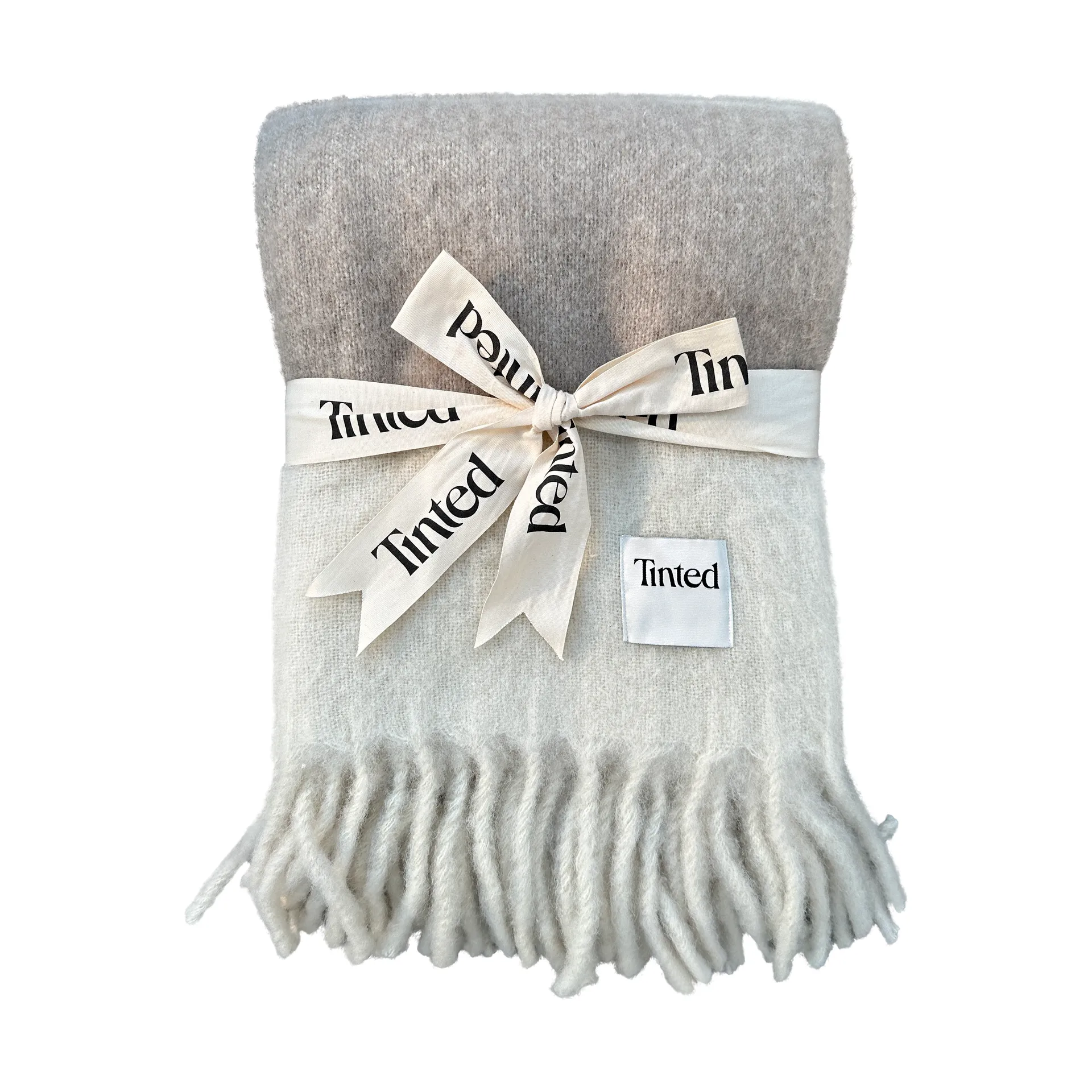 Hemple Wolldecke 130x170 cm, Beige-offwhite Tinted